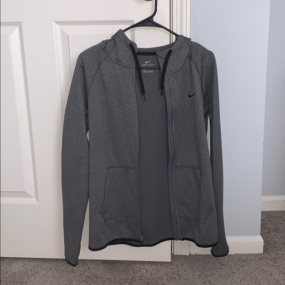 Nike Dri-Fit Zip Up Sweatshirt - Picture 1 of 3